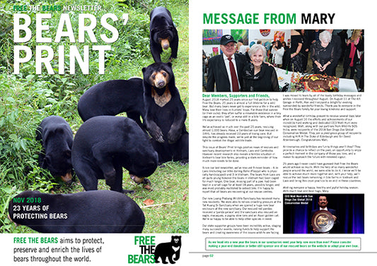 NEW Bears' Print and RESCUES UPDATE