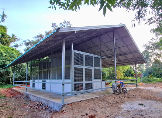 Opening the first wildlife rescue station in southern Laos