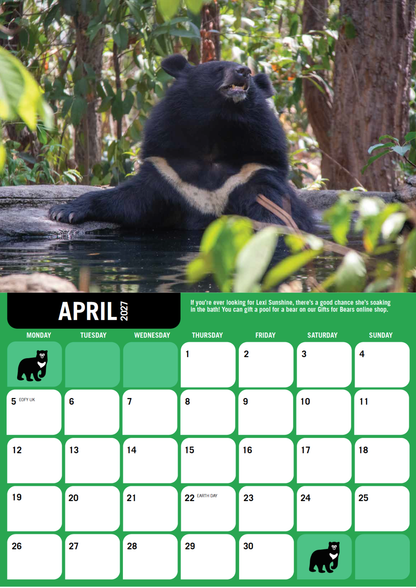2027 Wall calendar